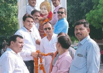 टूंडला नगर में  रुपेश शुक्ला के नेतृत्व में परम श्रद्धेय स्वामी विवेकानंद जी की पुण्यतिथि मनाई
