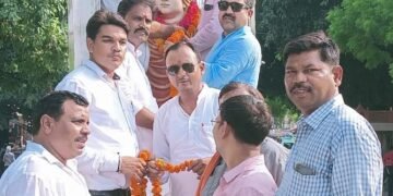 टूंडला नगर में  रुपेश शुक्ला के नेतृत्व में परम श्रद्धेय स्वामी विवेकानंद जी की पुण्यतिथि मनाई