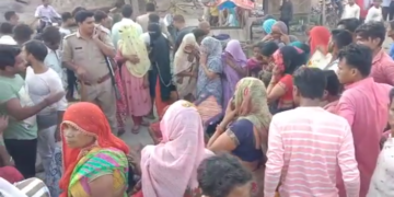 आगरा के धनौली के नाले में गिरकर मासूम की मौत, लोगों ने लगाया जाम