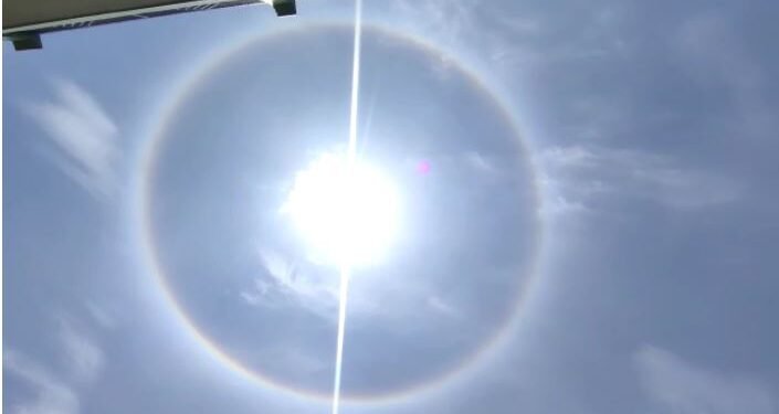 हरिद्वार में आज आकाश में हुई अद्भुत घटना