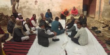 खंदौली में मृतिका के घर पहुंचे कांग्रेसी पदाधिकारीयों  का प्रतिनिधिमंडल, हर हाल में  मिलेगा न्याय