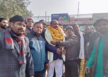 बसपा के नवनियुक्त प्रदेशअध्यक्ष विश्वनाथ पाल का चेयरमैन प्रत्याशी कमल सिंह बघेल के नेतृत्व में भव्य स्वागत …