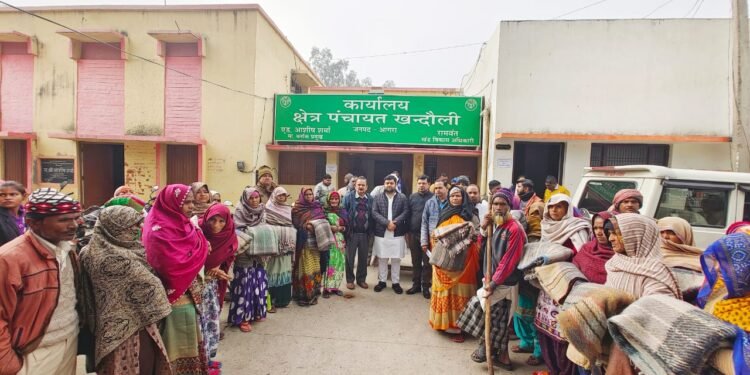 गरीब, असहाय, दिव्यांग लोगों हेतु निःशुल्क कंबल वितरण कार्यक्रम …