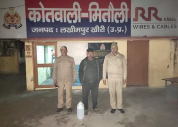 लखीमपुर खीरी थाना मितौली पुलिस ने एक अपराधी को आबकारी अधिनियम में पकड़ा और  विधिक कार्यवाही की है …