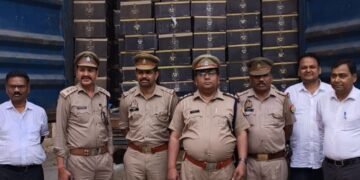 हापुड़ पुलिस के हाथ लगी बड़ी सफलता,50 लाख रुपए कीमत की शराब की बरामद