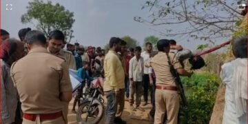 Agra  में ससुराल आए 28 वर्षीय दामाद का शीसम के पेड़ से लटका मिला शव।