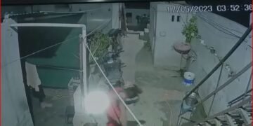 आगरा मलपुरा क्षेत्र में चोरी करने के लिए घर में घुसा चोर