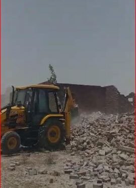 आगरा विकास प्राधिकरण ने कब्जा की हुई जमीन को कराया मुक्त …