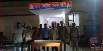 थाना खमरिया पुलिस द्वारा, हत्या की घटना में वांछित नामजद 03 नफर अभियुक्तों को गिरफ्तार किया गया
