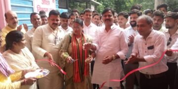 भाजपा की राष्ट्रीय उपाध्यक्ष रेखा वर्मा ने किया विशाल मानसिक स्वास्थ्य शिविर का शुभारंभ