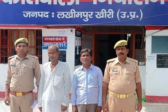 पुलिस अधीक्षक खीरी के निर्देशन में अभियुक्तों की गिरफ्तारी चलाया गया