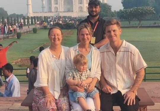 आगरा आये आस्ट्रेलिया के गेंदबाज एडम जम्पा