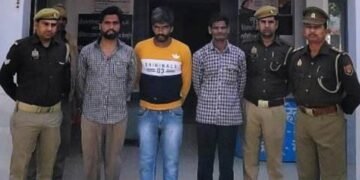 पुलिस ने गैंगस्टर एक्ट के तीन अभियुक्तों को गिरफ्तार कर भेजा जेल …