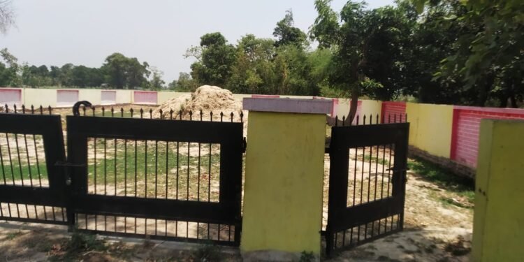 ग्राम पंचायत पचपेड़वा के पानी कि टंकी का कार्य सालो से स्थगित पड़ा प्रशासन