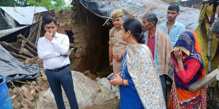 दो दिन से हो रही बारिश के चलते धराशाही हुआ मकान 78 वर्षीय बालकिशन की दबकर हुई मौत !