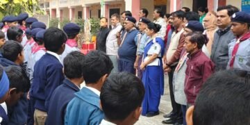 ध्वजारोहण के साथ तीन दिवसीय भारत स्काउट और गाइड शिविर का हुआ शुभारंभ…