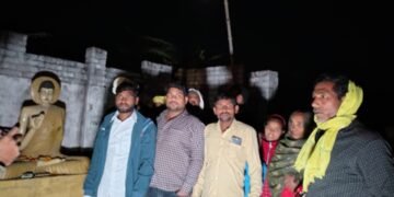 अराजक तत्वों ने गौतम बुद्ध की प्रतिमा को किया खंडित…