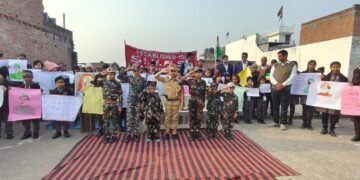 संत विवेकानंद स्कूल मे मनाई गयी नेताजी सुभाष चंद्र बोस की जयंती..