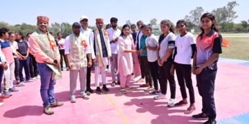 अखिल भारतीय विद्यार्थी परिषद के खेलो भारत के तहत पंडित जवाहर लाल नेहरू स्टेडियम में छात्रा कबड्डी प्रतियोगिता का आयोजन हुआ…