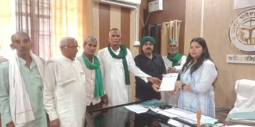 करहल तहसील मुख्यालय पर भाकियू(महात्मा टिकैत) के पदाधिकारी ने उप जिलाधिकारी को सोपा ज्ञापन…