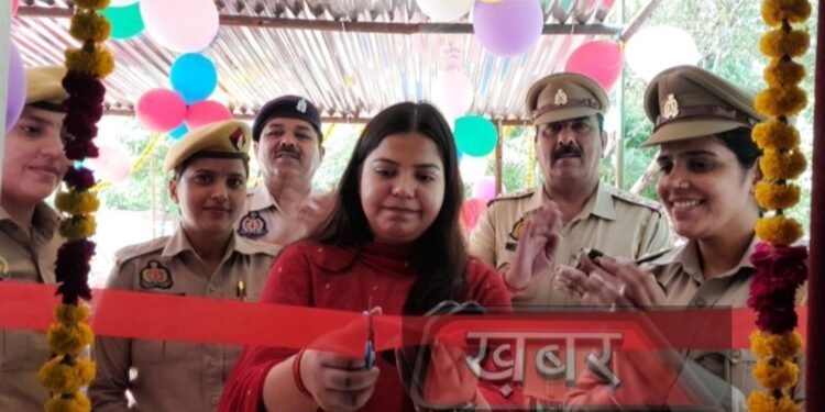 थाना करहल मे मिशन शक्ति केंद्र का वर्चुअल किया गया उद्घाटन….