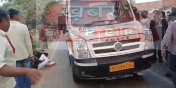 करहल में जलालपुर पर सड़क हादसा,बुजुर्ग की मृत्यु — तीन युवक गंभीर रूप से घायल !