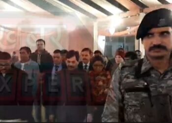 मैनपुरी पूर्व केंद्रीय मंत्री शहनवाज हुसैन एक निजी कार्यक्रम में करहल पहुंचे।