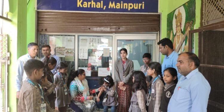 मैनपुरी-करहल नगर के सेंट वीपीएस स्कूल,खसरा–रूबेला लगभग 100 बच्चों का सफलतापूर्वक टीकाकरण अभियान का सफल आयोजन ।