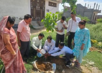 मैनपुरी-करहल संत विवेकानंद स्कूल में विश्व पर्यावरण दिवस,निदेशक डॉ.जेपी यादव ने लगाए 5 पौधे,बोले-‘पेड़ बचेंगे तो जीवन बचेगा ।