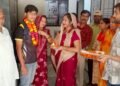 मैनपुरी-करहल क्रॉसबो शूटिंग में कांस्य पदक जीतकर घर लौटे शरनश्री वर्मा,हल्दी-चंदन से तिलक कर हुआ भव्य स्वागत ।